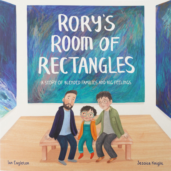 Rory's Room Of Rectangles by Ian Eagleton cover pictured on a plain white background 