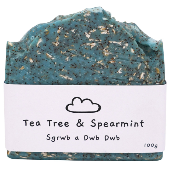 Sgrwb a Dwb Dwb Tea Tree & Spearmint Scrub