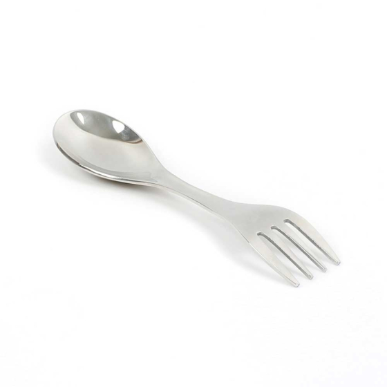 A Slice Of Green Stainless Steel Spork 