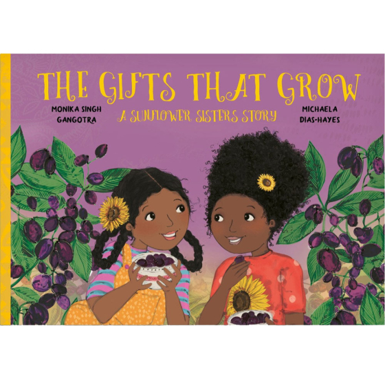 The Gifts That Grow children's book by monika singh gangotra on a white background