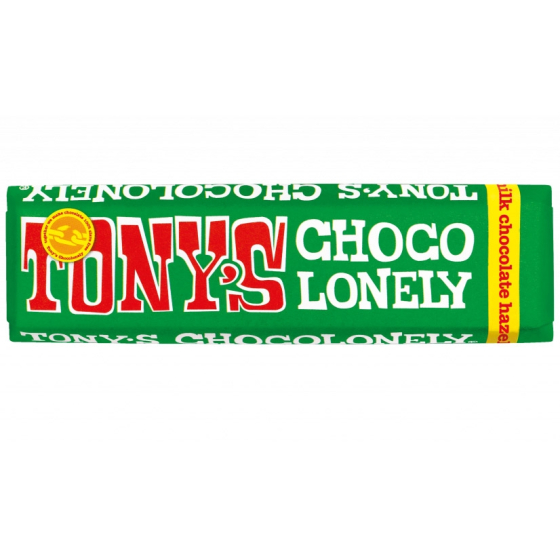 Tony's Chocolonely Milk Hazelnut Fairtrade Chocolate 47g