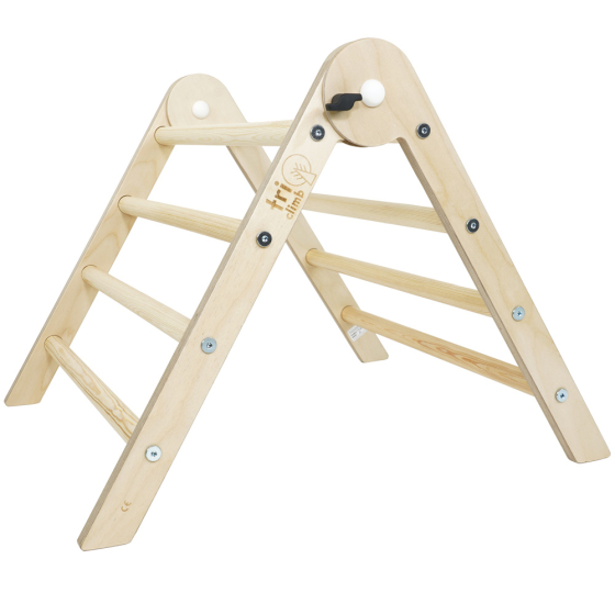 Triclimb Pwt small wooden childrens climbing pikler style triangle