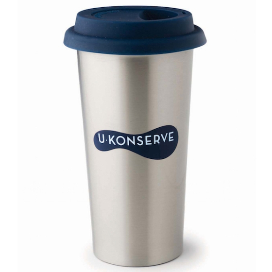 U-Konserve Insulated Coffee Cup 450ml - Navy