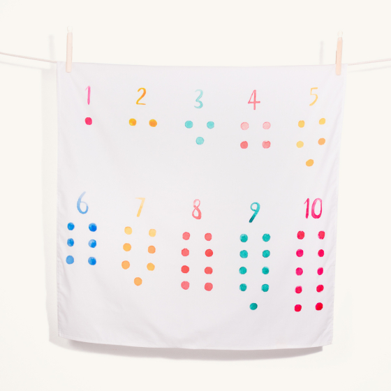 Wondercloths Learning Cloth - First Numbers