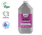 Bio D plum and mulberry 5L sanitising hand wash bottle on a white background