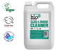 Bio D vegan friendly natural glass and mirror cleaning fluid bottle on a white background