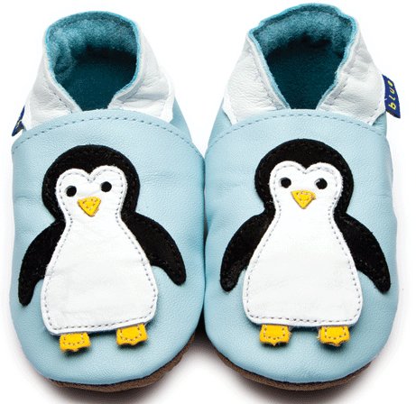 Inch Blue Light Blue Penguin Shoes