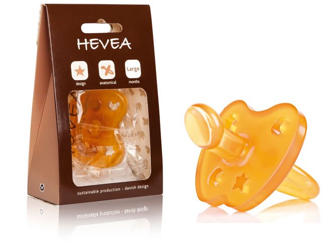 Hevea Soother Orthodontic Teat Toddler Size L