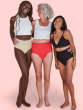 WUKA Drytech™️ High Waist Incontinence Pants For Light Leaks - in Coral Pink, Balck and Nude