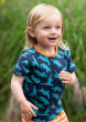 child wearing frugi orwin outfit organic clothing
