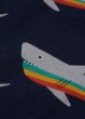 Frugi Rainbow Sharks Rex Jumper