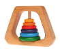 Grimm's Grasping Pyramid Rattle for babies