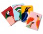 Studio Roof recycled paper Paradise Bird notebooks laid out on a white background