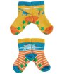 frugi dino grippy socks dino design baby socks in organic cotton