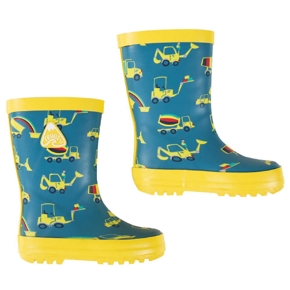 Frugi Dig A Rainbow Puddle Buster Wellies