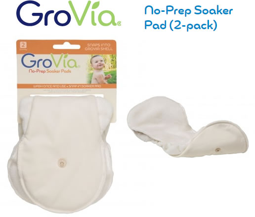 GroVia Microfibre Soaker Pads 2 Pack