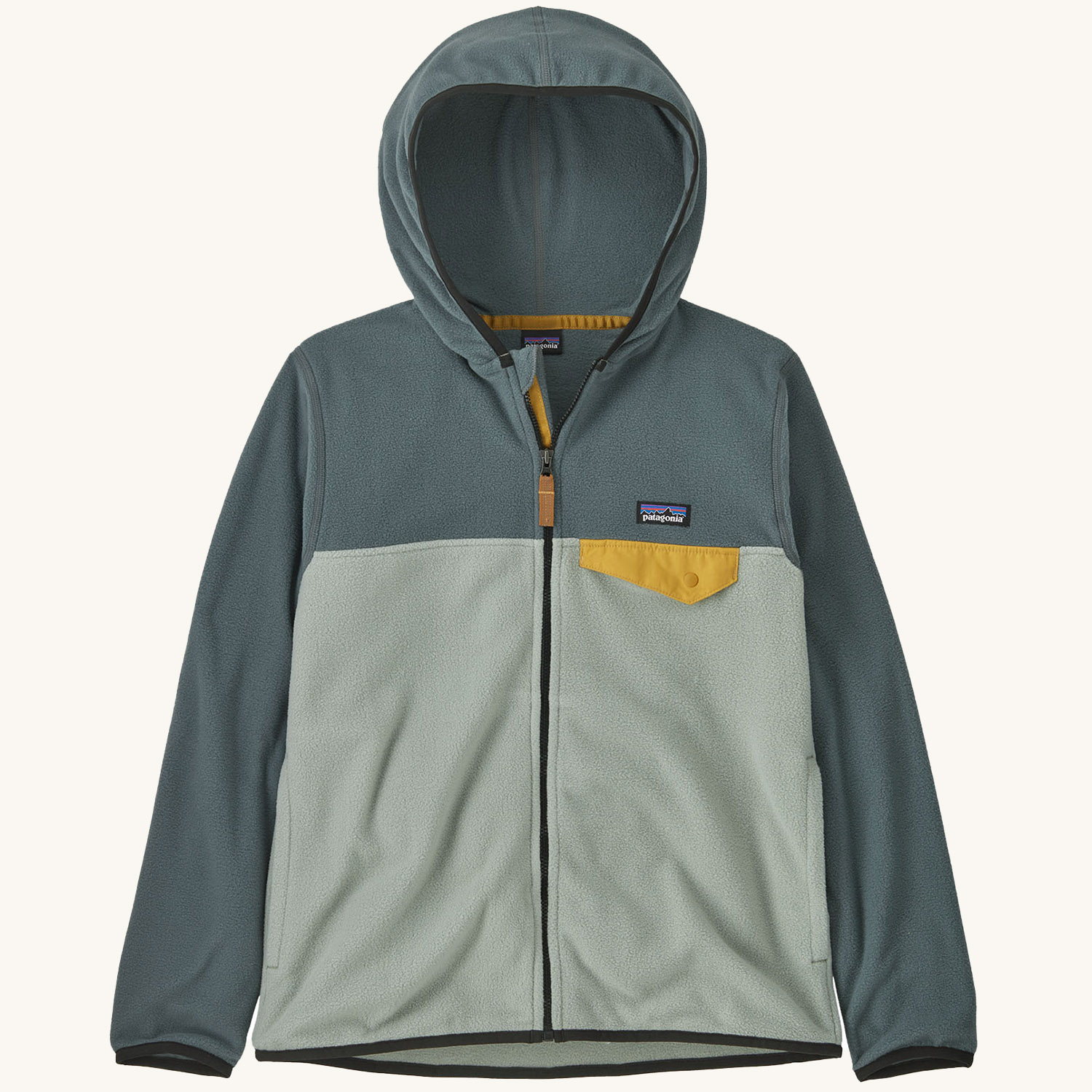 Girls Patagonia Micro Fleece Zip Jacket Small 7-8