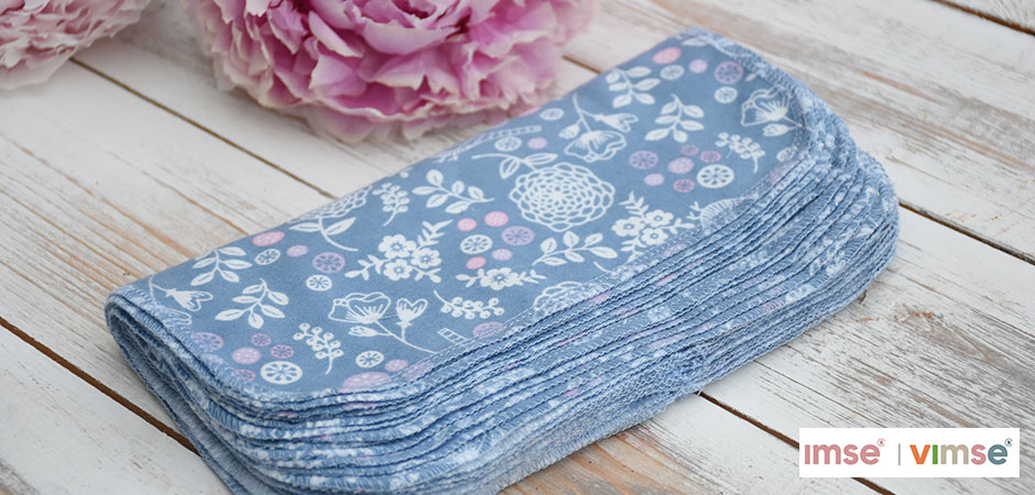 Imse vimse reusable period and breast pads
