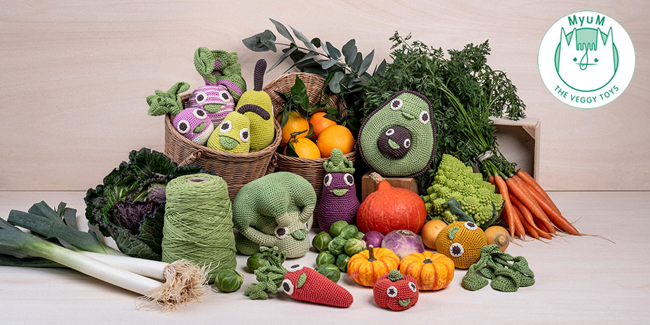MyuM Organic crocheted toys